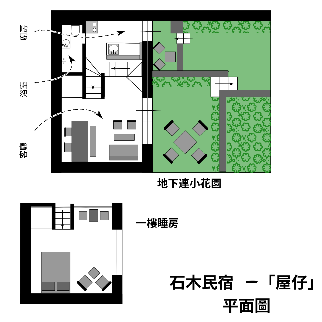 Plan of Le Gîte